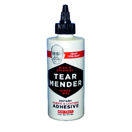 TEAR MENDER High Strength Liquid Fabric & Leather Adhesive 6 Oz TG-6